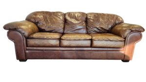 Brown 3-Seat Couch
