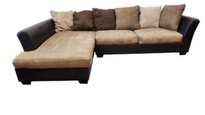 2-Tone Sectional with Chaise