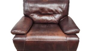 Brown Power Recliner Armchair