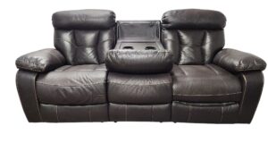Recliner Sofa with Cupholders