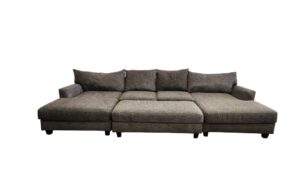 Charcoal Gray Daybed Sectional