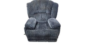 Blue Electric Rocking Recliner Chair