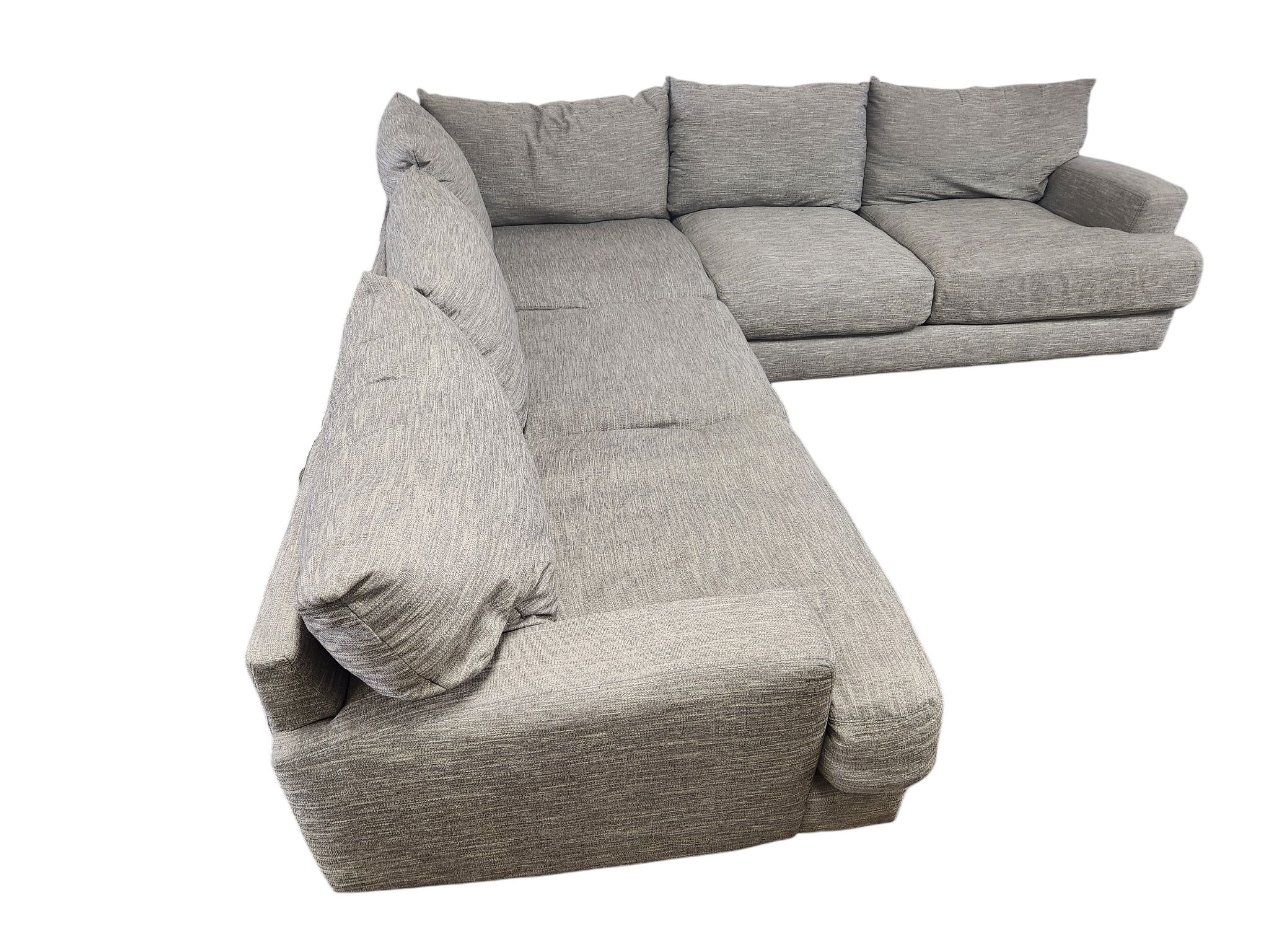 Modern Gray L-shaped Sectional - Image 4