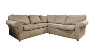 Light Brown L-Shaped Sectional