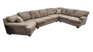 Modern L Sectional with Cuddler