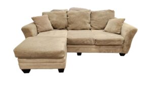 Microfiber Sectional with Reversible Chaise