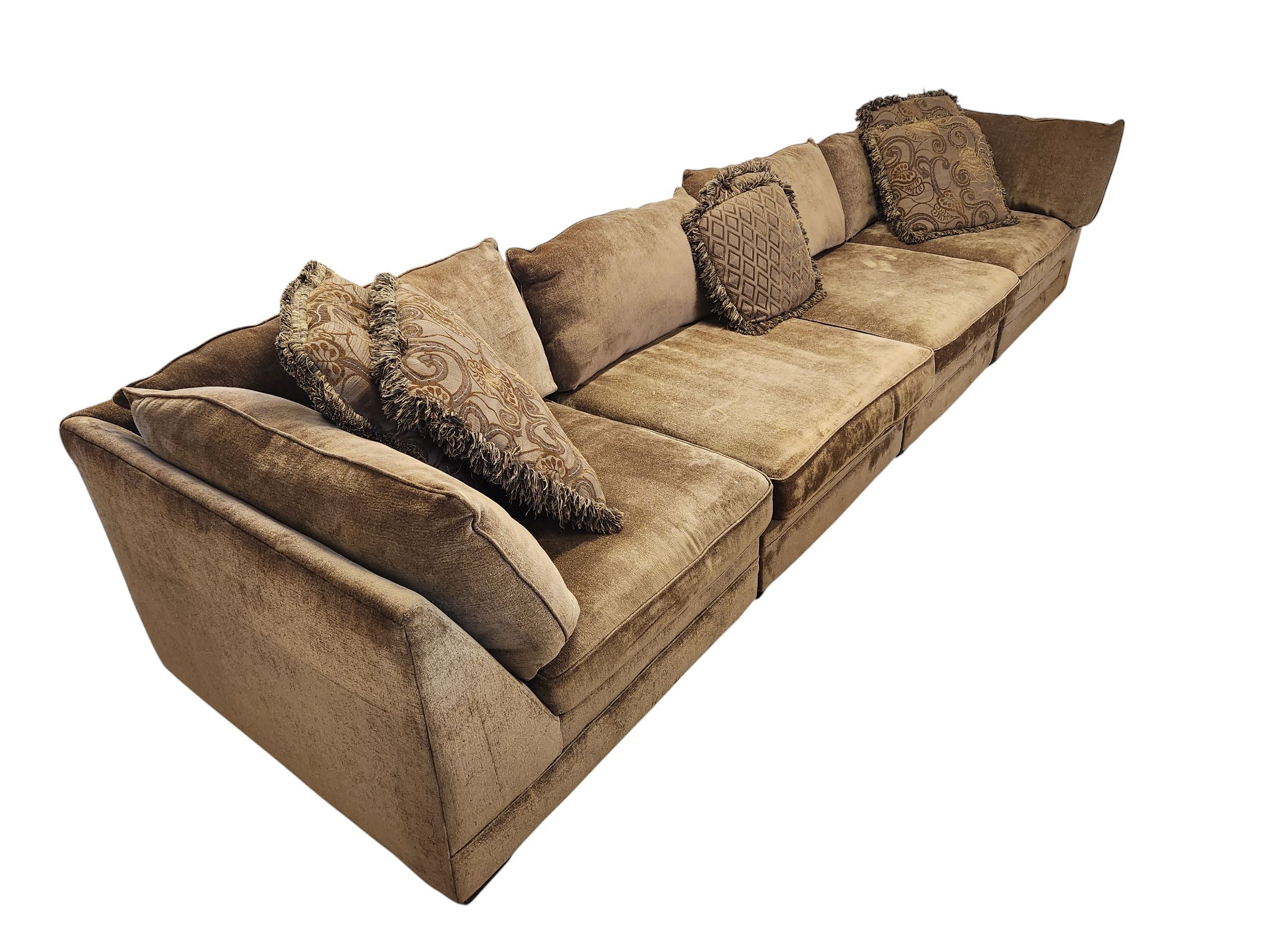 Tan Oversized Modular Sectional - Image 3
