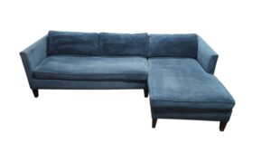 Modern West Elm Sectional with Chaise