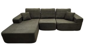 Green 3pc Modular Sectional