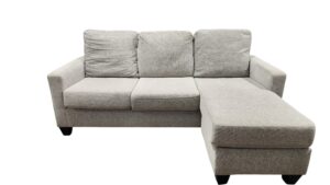 Gray Reversible Chaise Sectional