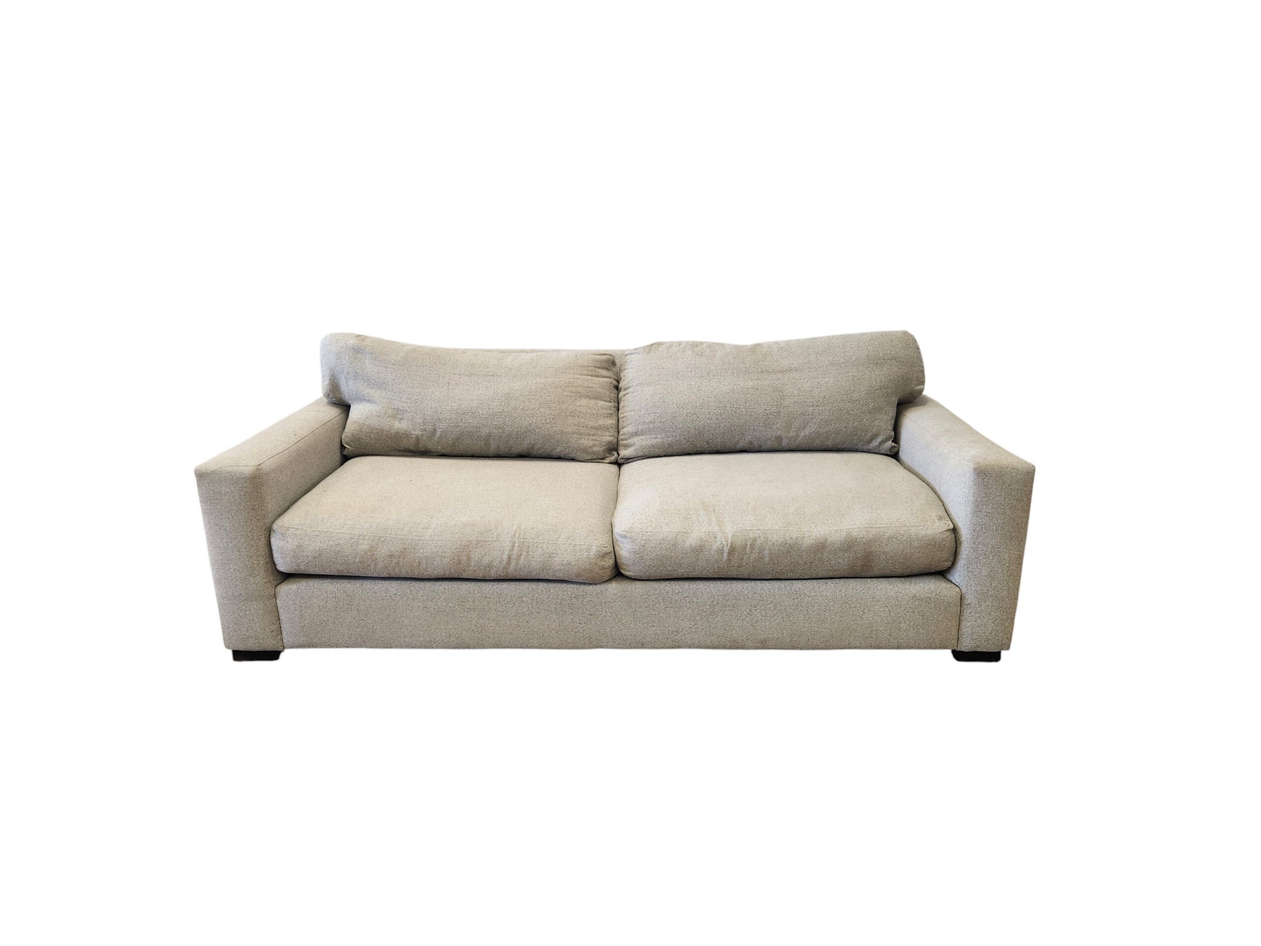 Gray Oversized Loveseat