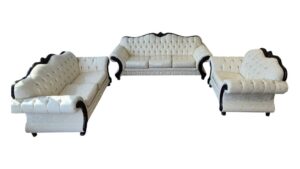 Vintage Tufted Traditional Victorian Style Set