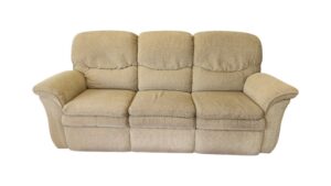 La-Z-Boy 3-Seat Manual Recliner Couch