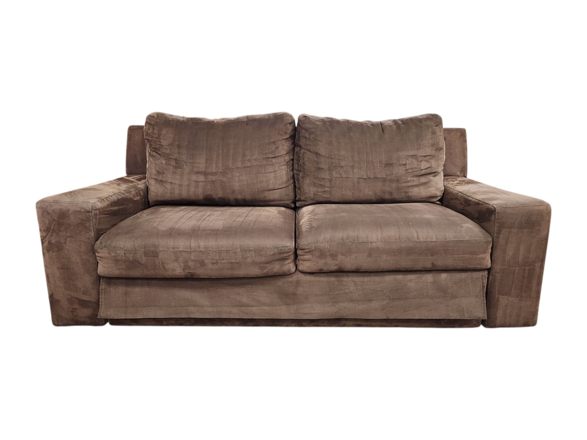Room & Board Chocolate Pullout Sofa