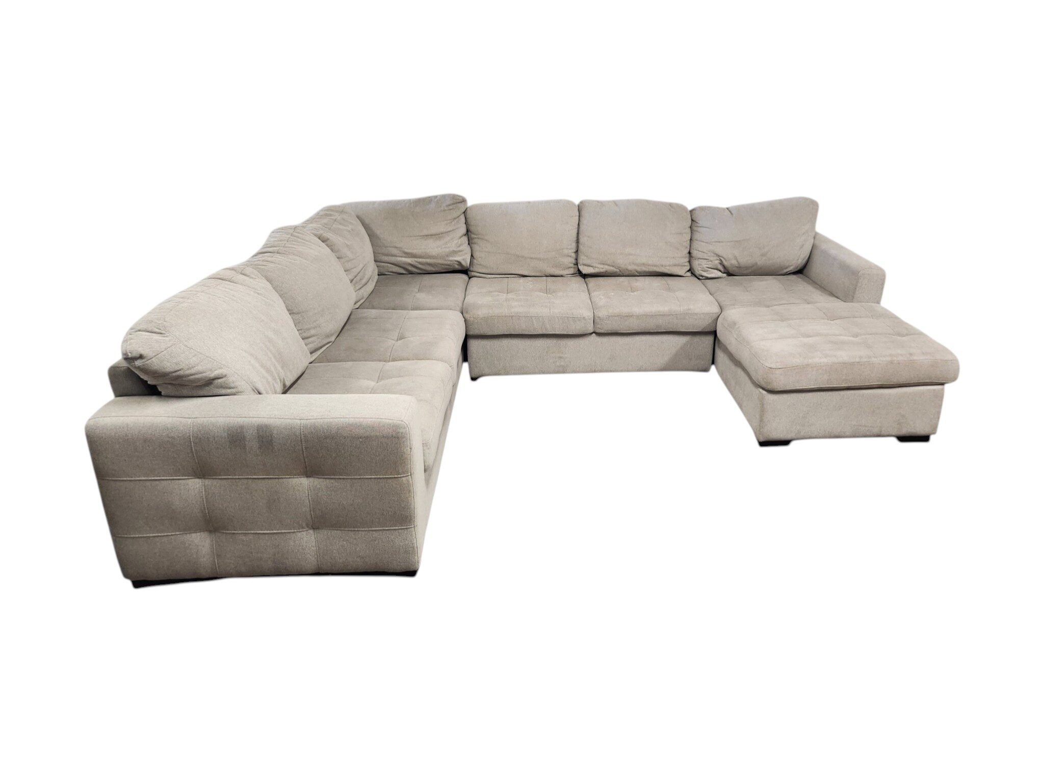 3pc Sectional with Foldout Bed & Storage - Image 3