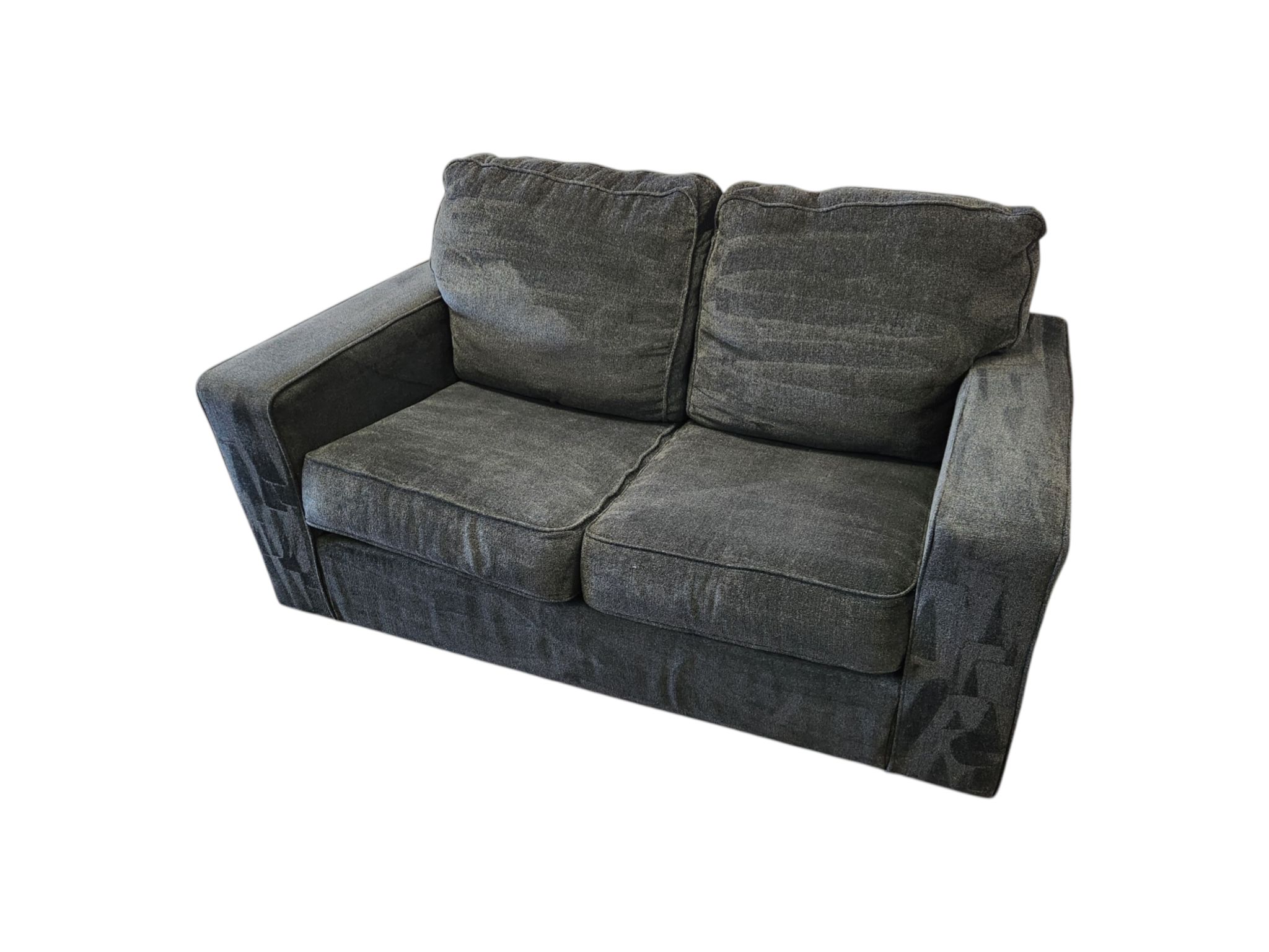 Dark Gray Loveseat - Image 3