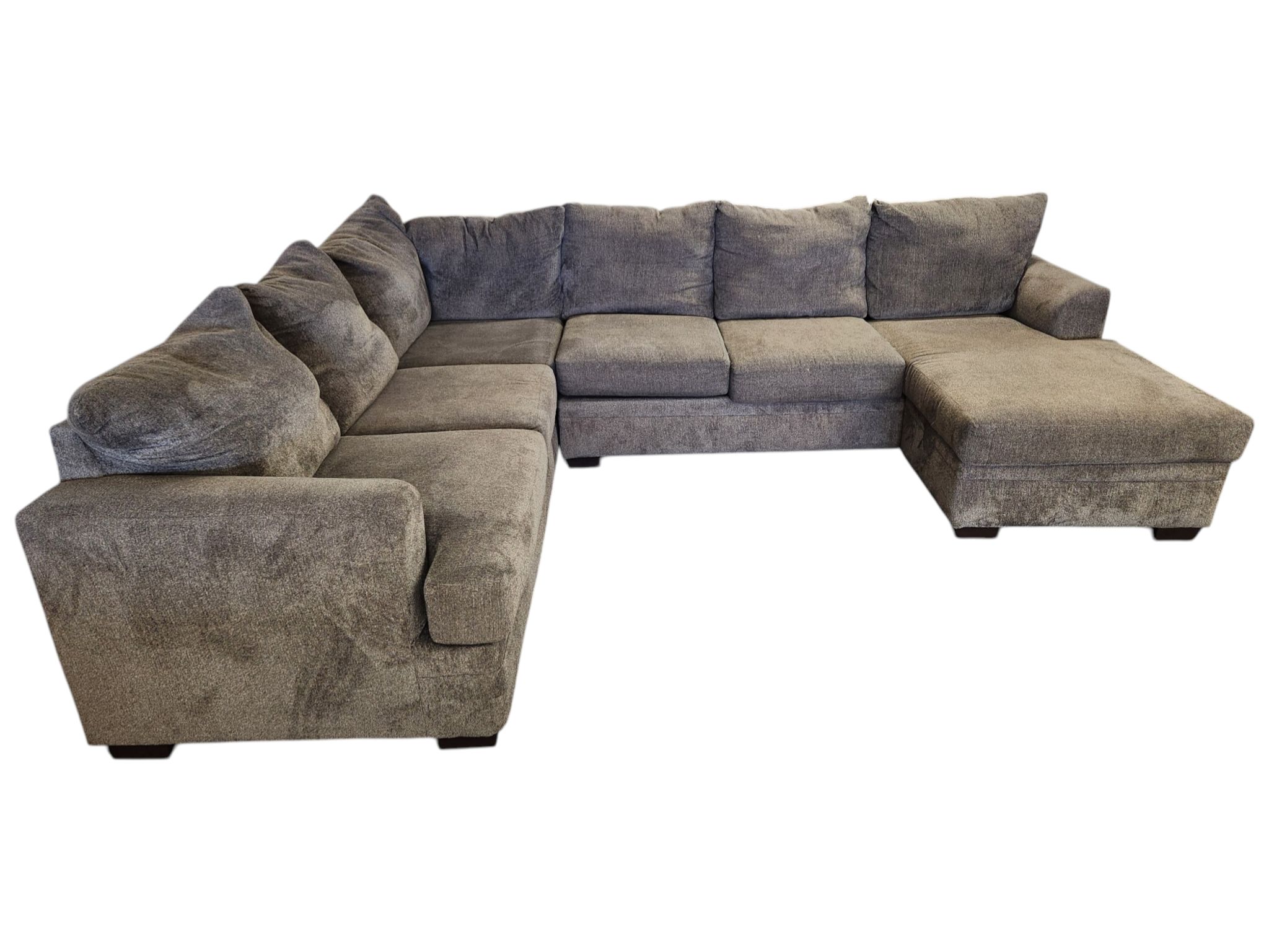 Peak Living Large Reversible Gray U-Shaped Sectional - Image 3