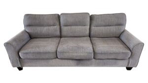 Modern Gray 3-Seat Couch