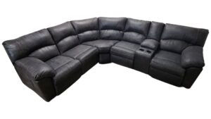 Ashley Furniture Dark Charcoal Reclining Sectional