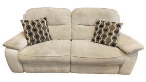 Gray Reclining Loveseat