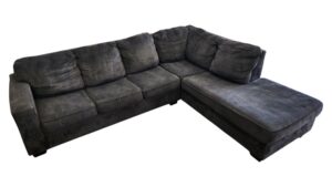 Dark Charcoal RAF Chaise Sectional
