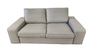 Light Gray Small Loveseat