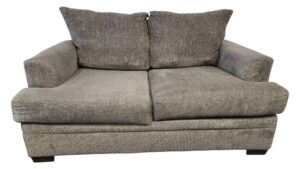 Peak Living Charcoal Gray Loveseat