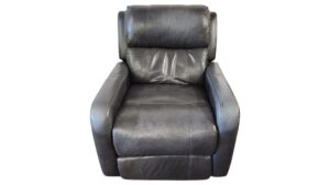 Neyland Charcoal Power Recliner Chair with USB Port