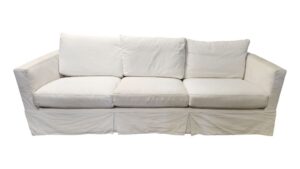 Crate & Barrel White Couch with Cover