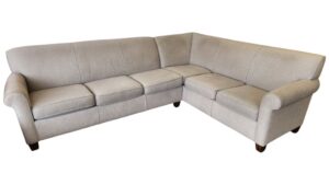 Flexsteel Light Gray L-Shaped Sectional