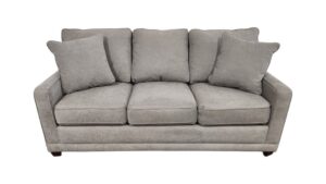 La-Z-Boy 3-Seat Light Gray Pullout Couch