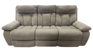 Ashley Furniture Gray Manual Recliner Couch