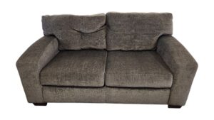 Modern Gray Charcoal Loveseat