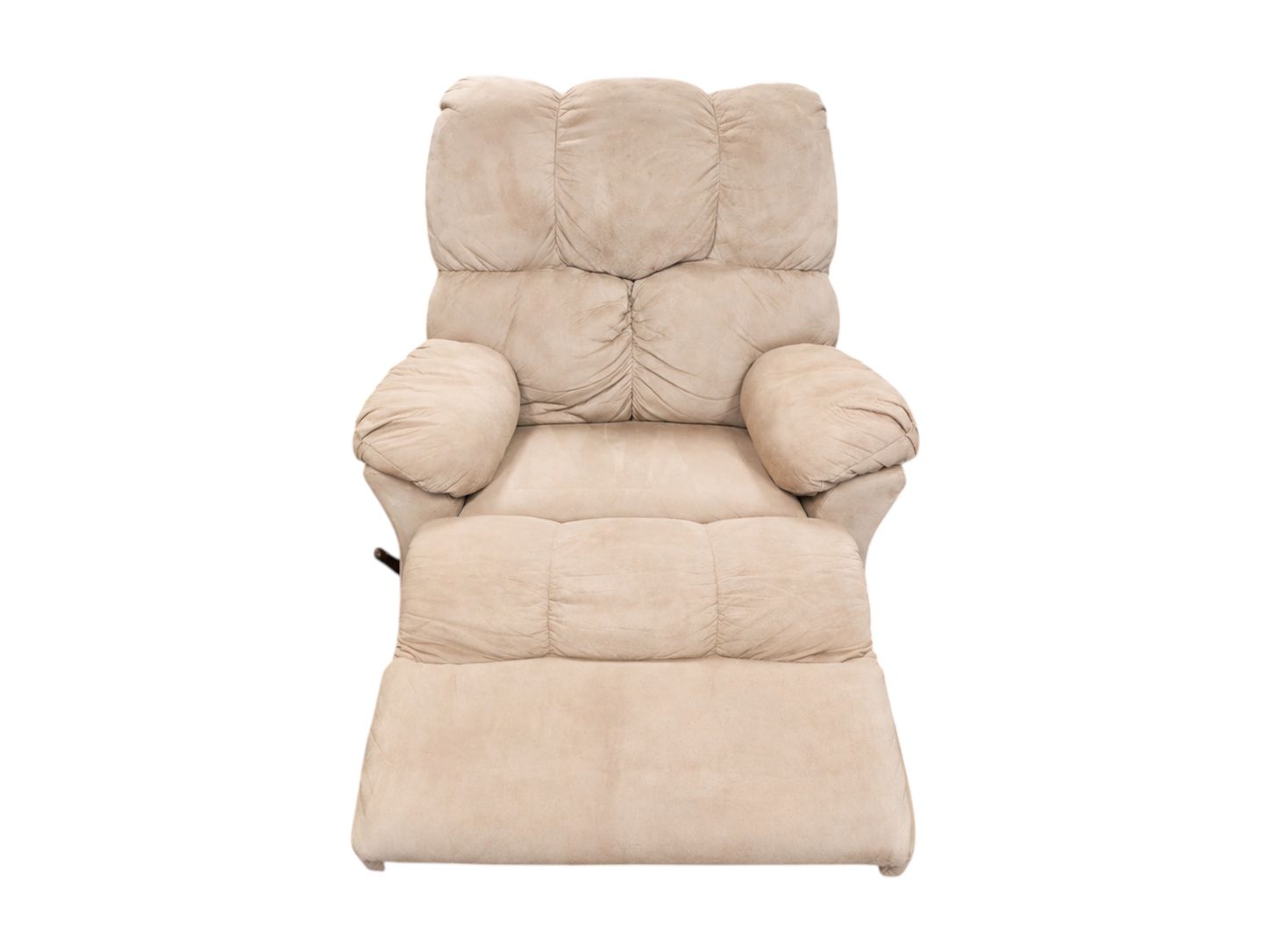 Franklin Corporation Stuffed Beige Recliner Chair - Image 6