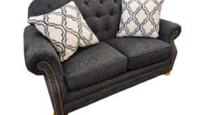 Ashley LaVernia Navy Blue Loveseat