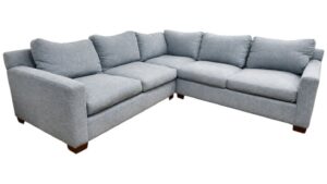 Gray/Blue 3/pcs Sectional