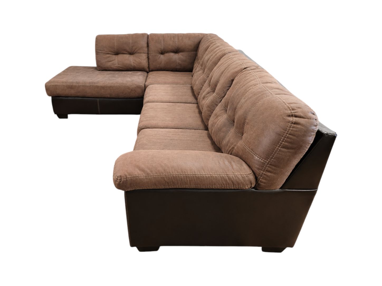 Ashley Furniture Harrison Brown Contemporary Sectional - Image 4