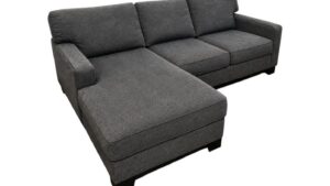 Jonathan Louis 3-Seat Charcoal Sectional