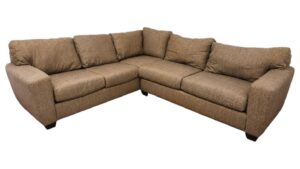 Jonathan Louis Brown Pattern Corner Sectional