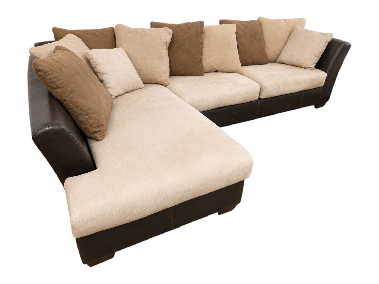 Tri-Tone LAF Chaise Sectional