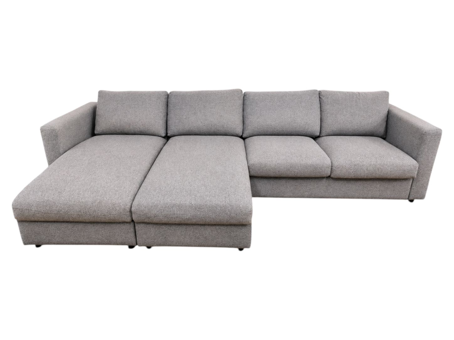 IKEA Gray Large Double Chaise Sectional