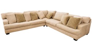 Ashley Furniture Beige/Cream Large Soft L-Sectional