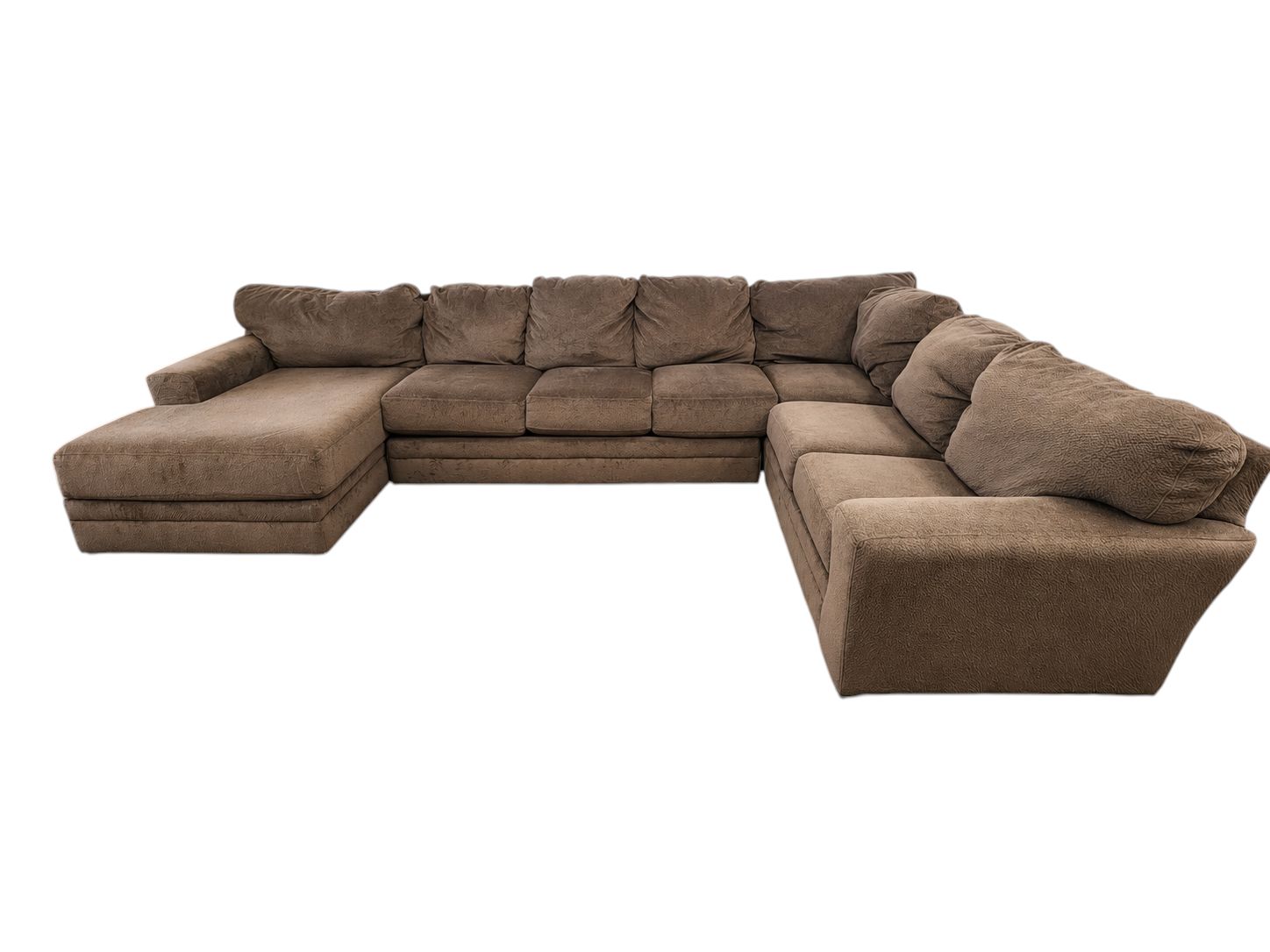 Ashley Furniture Teddy Bear Large Sectional with Chaise - Image 2