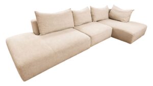 Jason Furniture Large 3pc Gray Sectional with Chaise