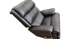 Black Leather Rocking Recliner Chair