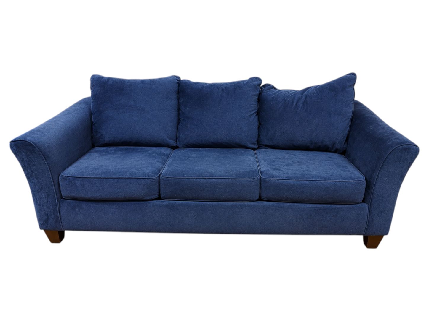 Affordable Furniture Dark Navy 3-Seat Couch - Image 2
