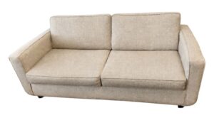 Baxter Light Gray Loveseat