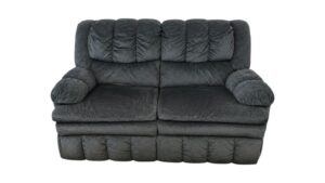 Action Industries Green Manual Reclining Loveseat
