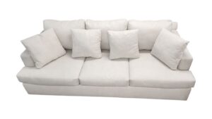 Wayfair White 3-Seat Sofa