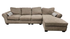 Ashley Furniture Light Gray RAF Chaise Sectional